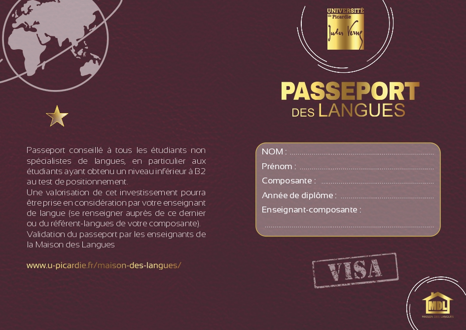 Passeport des Langues - INSSET